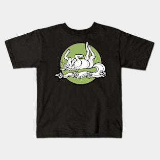 Rolling Unicorn — Inktober Unicorn illustration series Kids T-Shirt